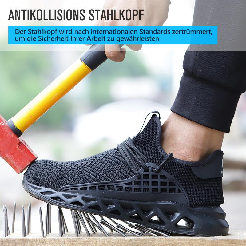 Fansgemacht leichte atmungsaktive Anti-Smashing-Sicherheitsschuhe