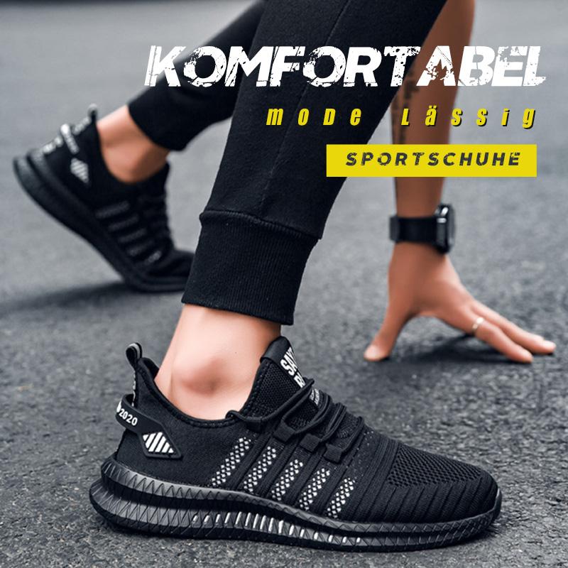 FansGemacht Große Sneaker aus fliegendem Strick