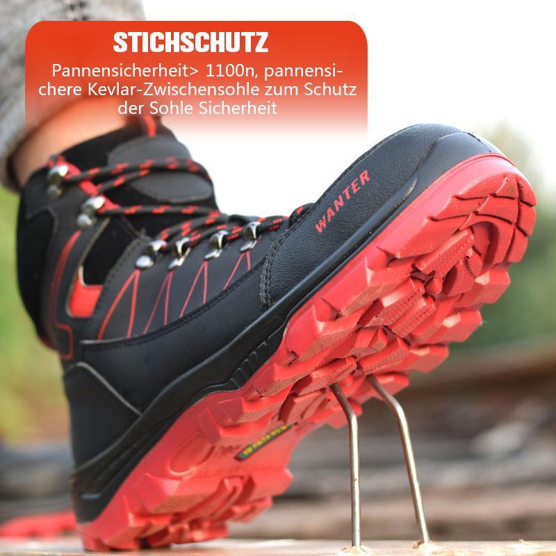 FansGemacht S3 Anti-Smash, Anti-Verschleiß und wasserdichte Arbeitsstiefel