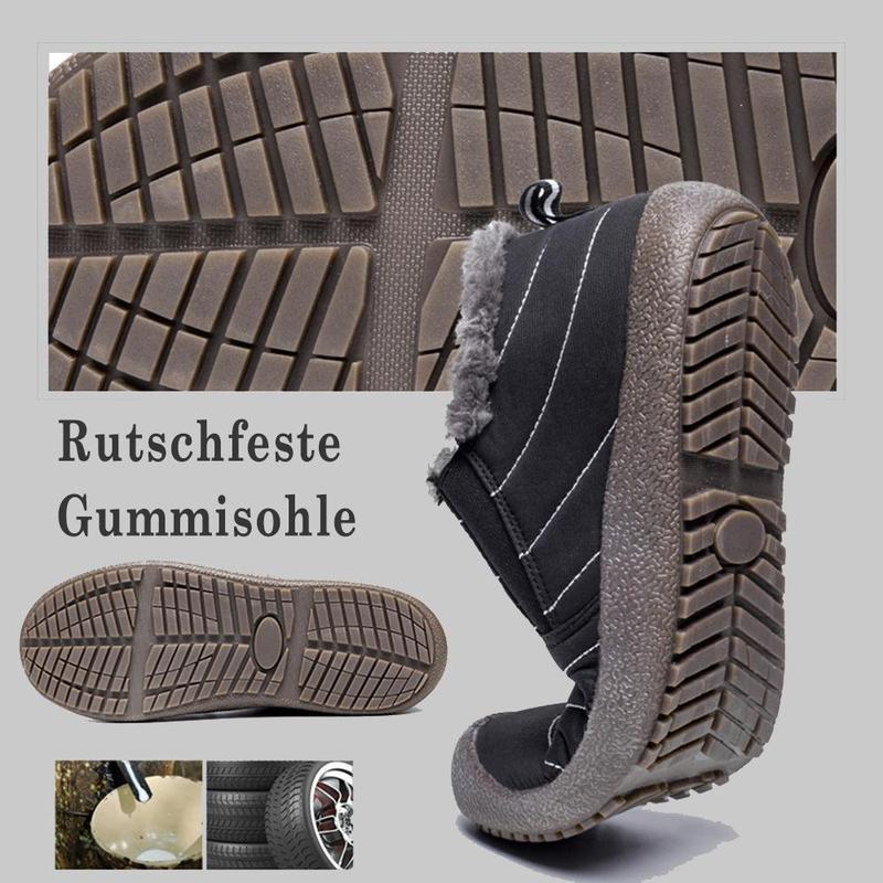 FansGemacht Mode warme und rutschfeste Schneeschuhe