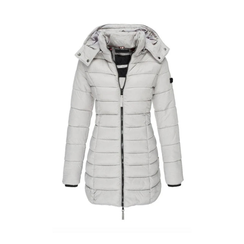 FansGemacht Gesteppte Damen-Daunenjacke™