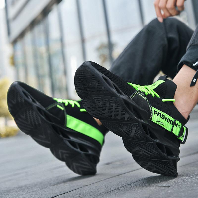FansGemacht Modische, leichte und atmungsaktive Mesh-Laufschuhe