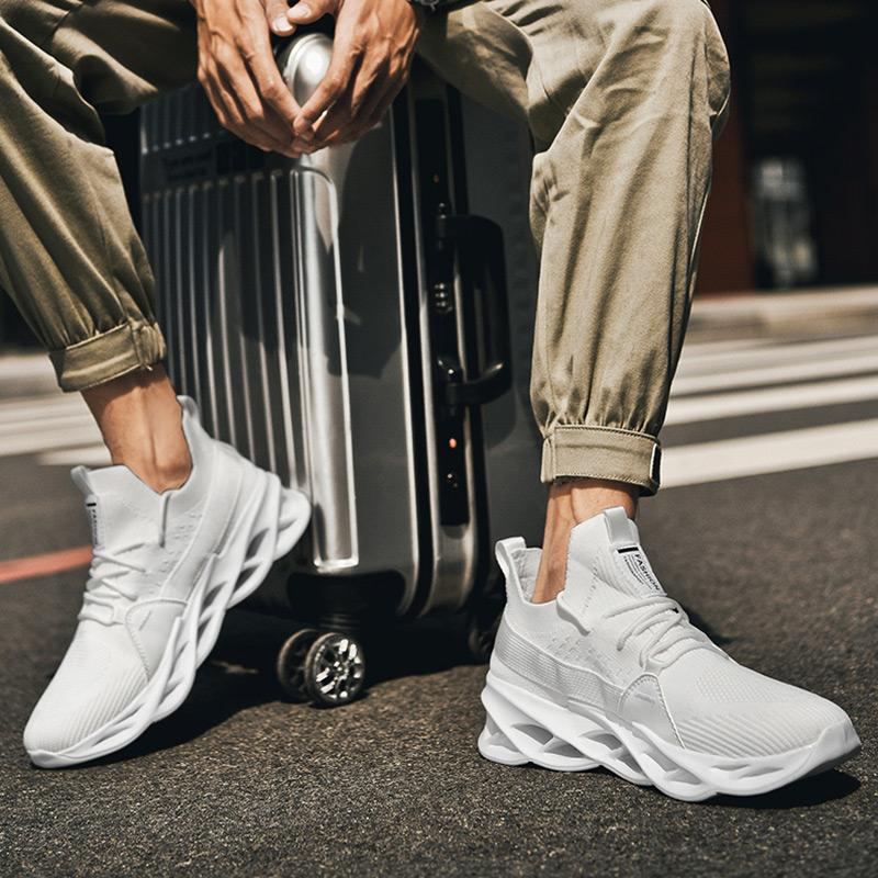 FansGemacht Modische, leichte und atmungsaktive Mesh-Laufschuhe