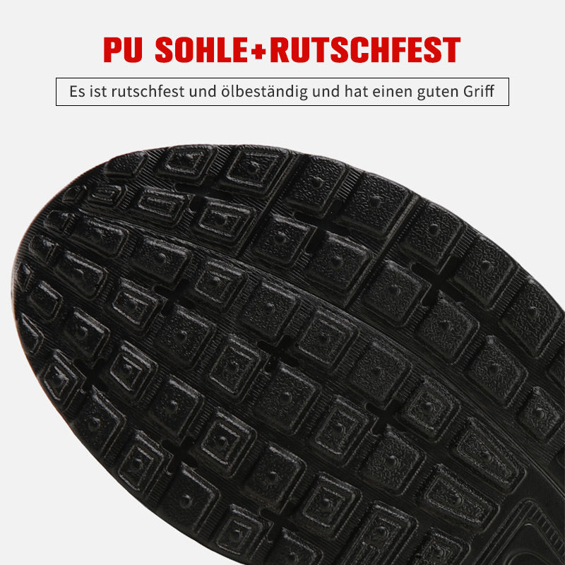 FansGemacht Neue pannensichere, durchdringende, atmungsaktive, leichte, verschleißfeste Sicherheitsschuhe