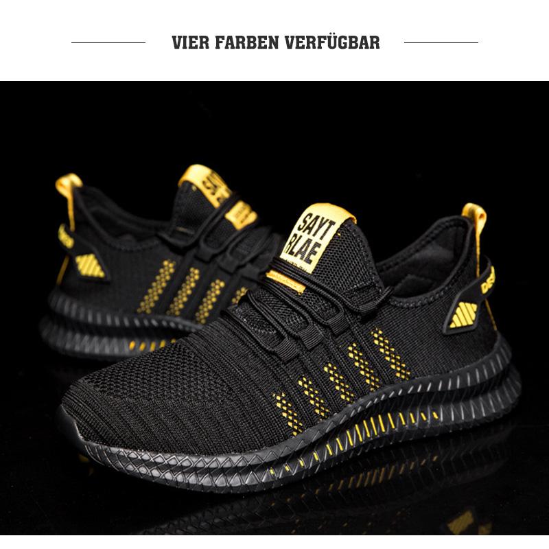 FansGemacht Große Sneaker aus fliegendem Strick