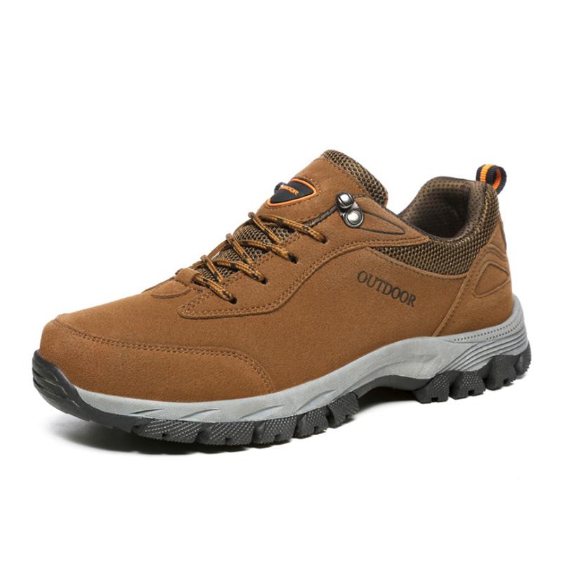 Fansgemacht Winter Outdoor Wärme und Samt rutschfeste abriebfeste Baumwollschuhe Wanderschuhe