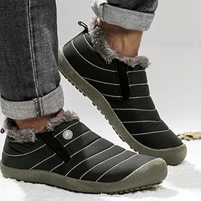 FansGemacht Mode warme und rutschfeste Schneeschuhe
