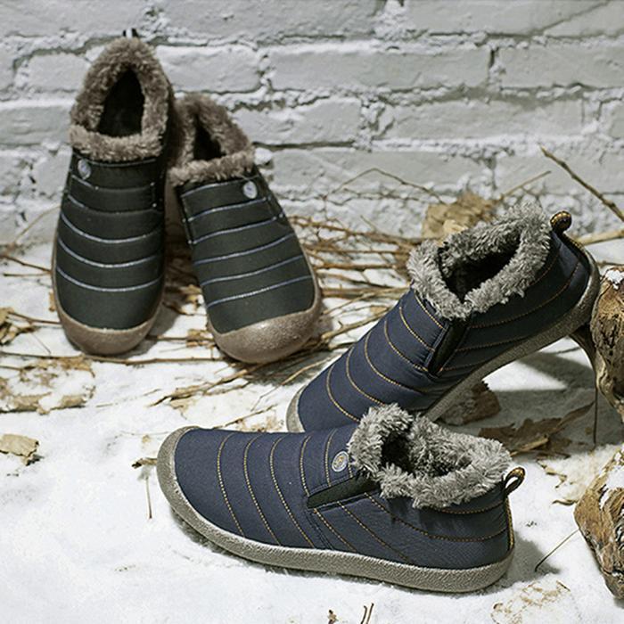 FansGemacht Mode warme und rutschfeste Schneeschuhe
