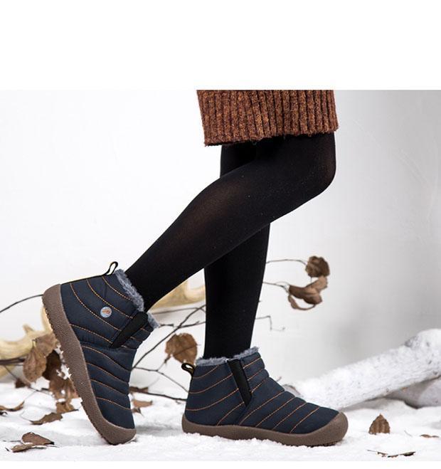 FansGemacht Mode warme und rutschfeste Schneeschuhe