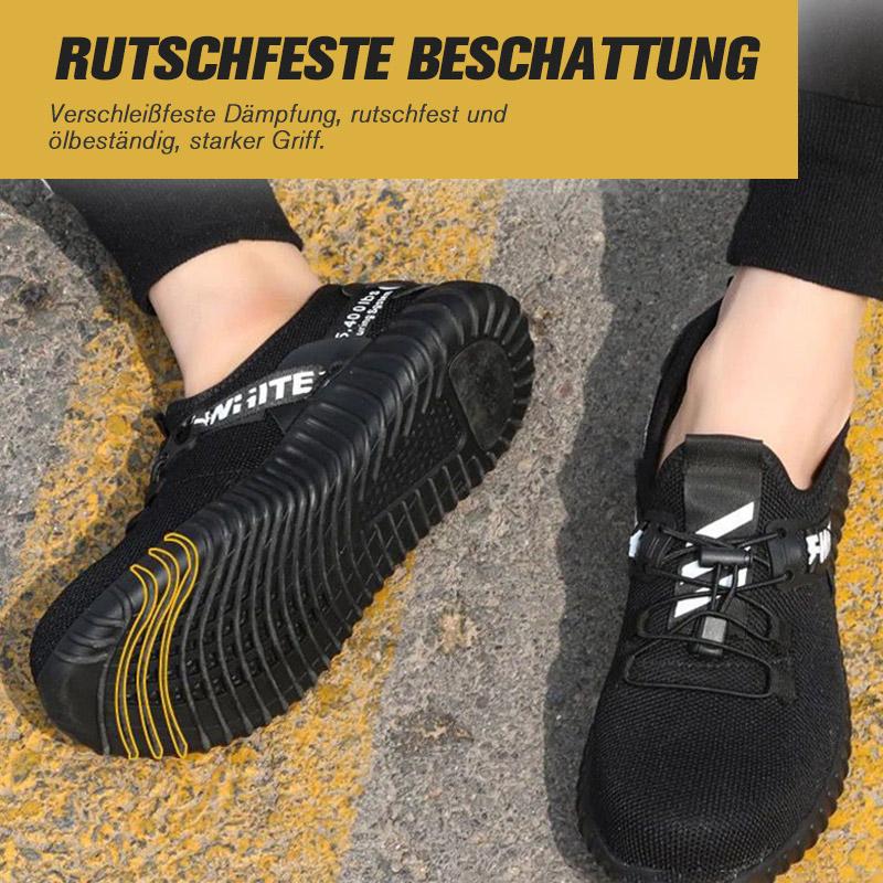 FansGemacht Atmungsaktive Sommer-Mesh-Sicherheitsschuhe für Herren