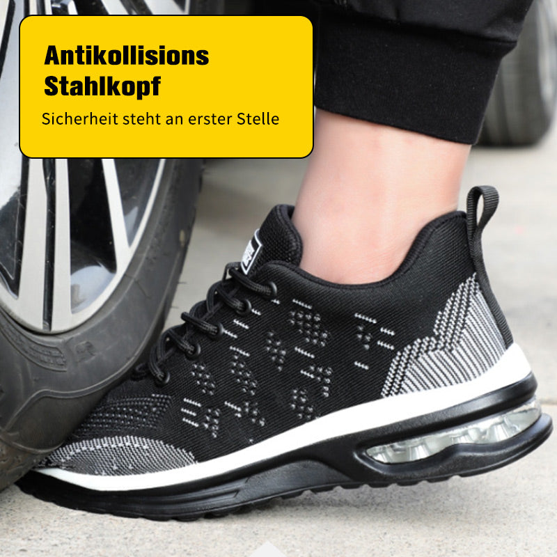 FansGemacht Neue pannensichere, durchdringende, atmungsaktive, leichte, verschleißfeste Sicherheitsschuhe