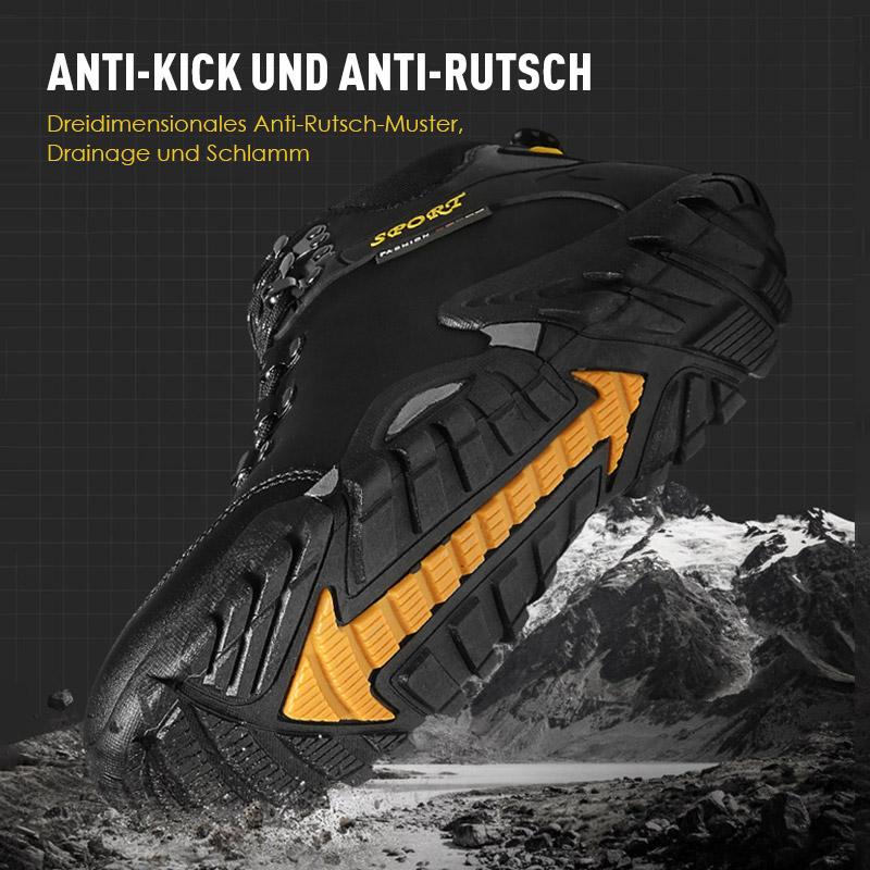 Fansgemacht Winter High-Top mit dicken Sohlen warme Baumwollstiefel Herrenschuhe