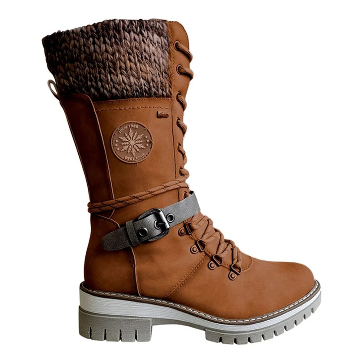 FansGemacht Modische Winterstiefel für Damen 36-43