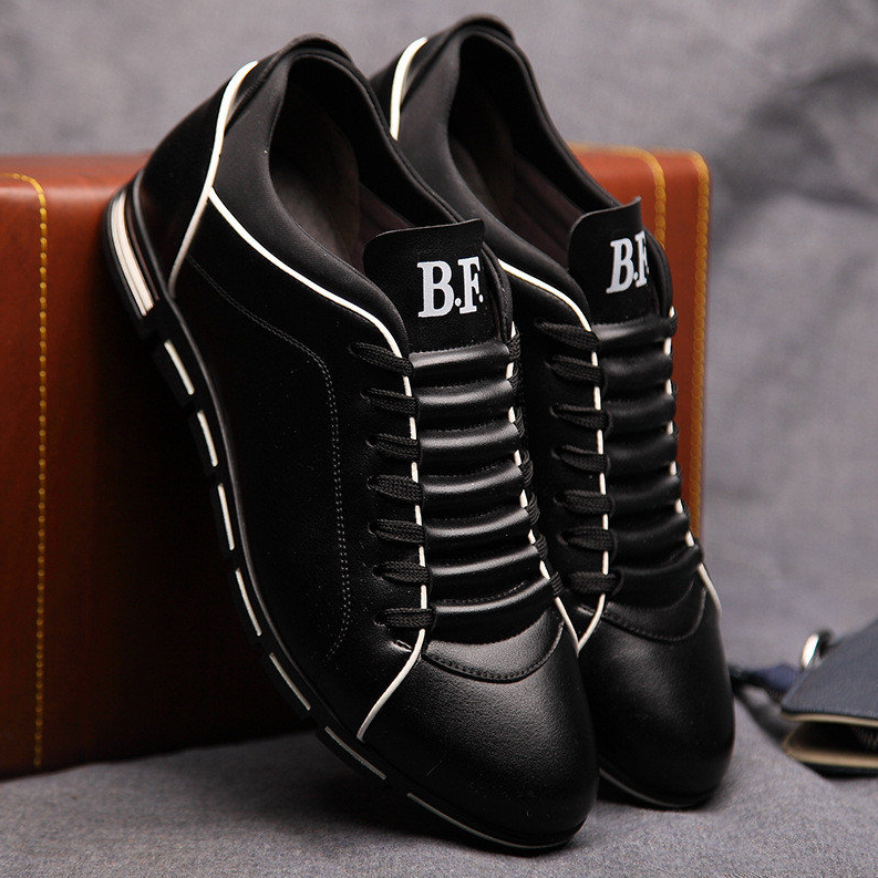 FansGemacht Männer Casual Mode Leder Sommer männer Flache Schuhe