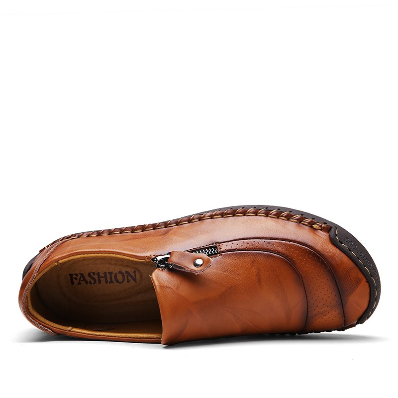 Marke Echtem Leder Männer Schuhe