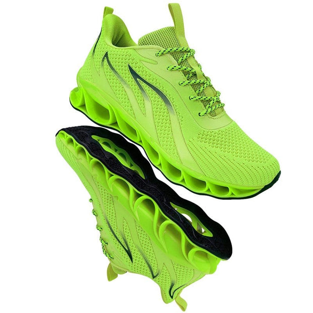 Damen Lindern Fußschmerzen Perfekte Wanderschuhe – fluoreszierendes Grün