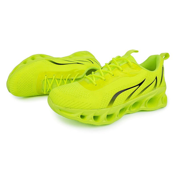 Damen Lindern Fußschmerzen Perfekte Wanderschuhe – fluoreszierendes Grün