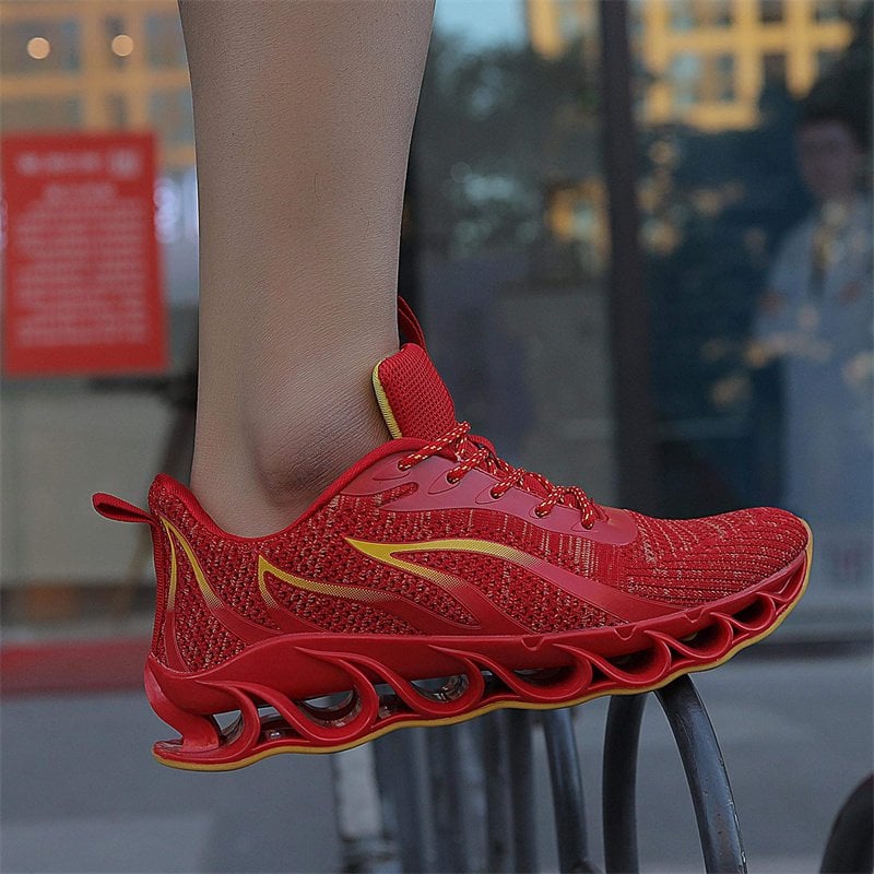 Damen Lindern Fußschmerzen Perfekte Wanderschuhe - Rot