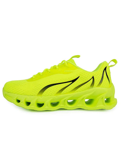 Damen Lindern Fußschmerzen Perfekte Wanderschuhe – fluoreszierendes Grün
