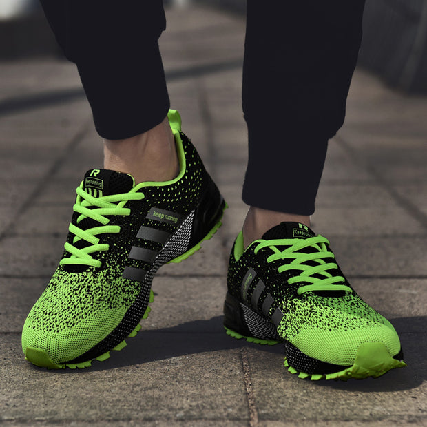 Straßenlaufschuhe Sneaker Mit