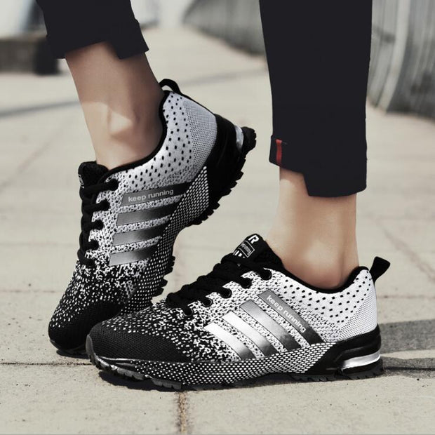 Straßenlaufschuhe Sneaker Mit