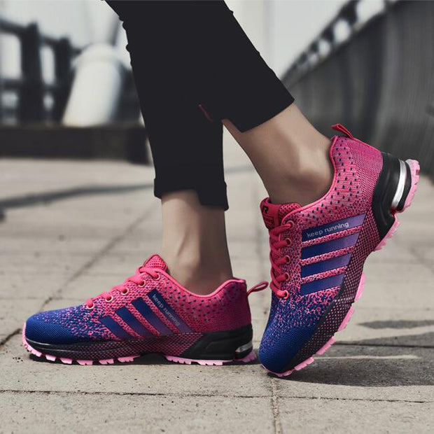 Straßenlaufschuhe Sneaker Mit