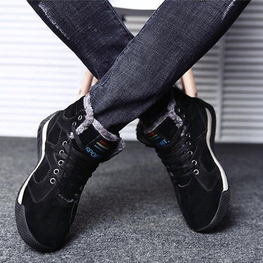 FansGemacht Warm Gefüttert Winterschuhe für Herren