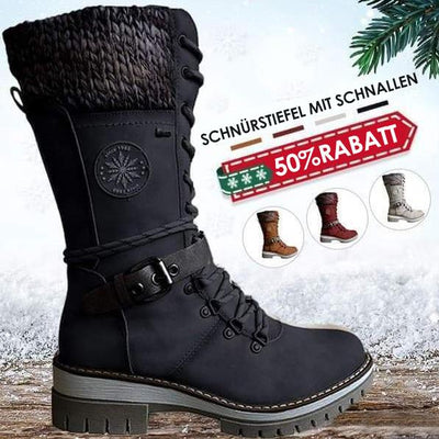 FansGemacht Modische Winterstiefel für Damen 36-43