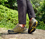 Skurab Wanderschuhe Trekking Schuhe Herren Damen Sports Outdoor Hiking Sneaker Armee Grün Blau Schwarz Grau 36-48