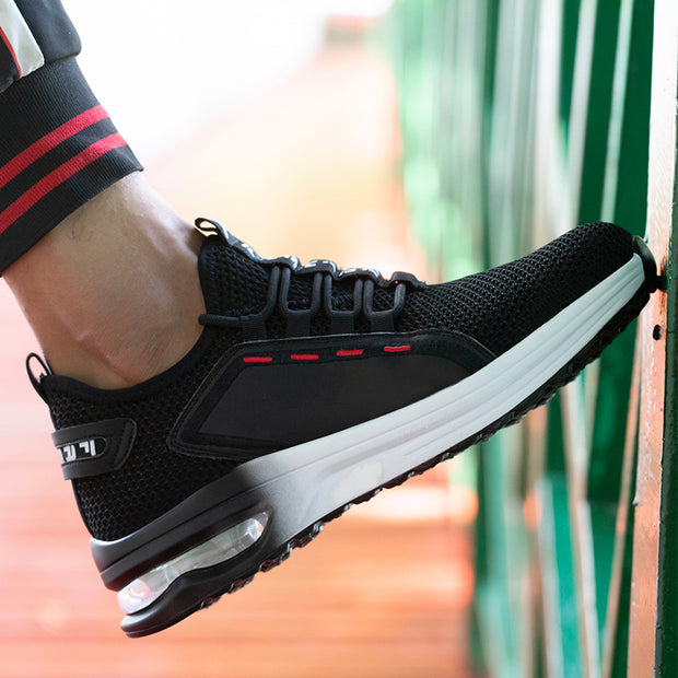 fansgemacht Sommer ultraleichte atmungsaktive Mode Schutzschuhe
