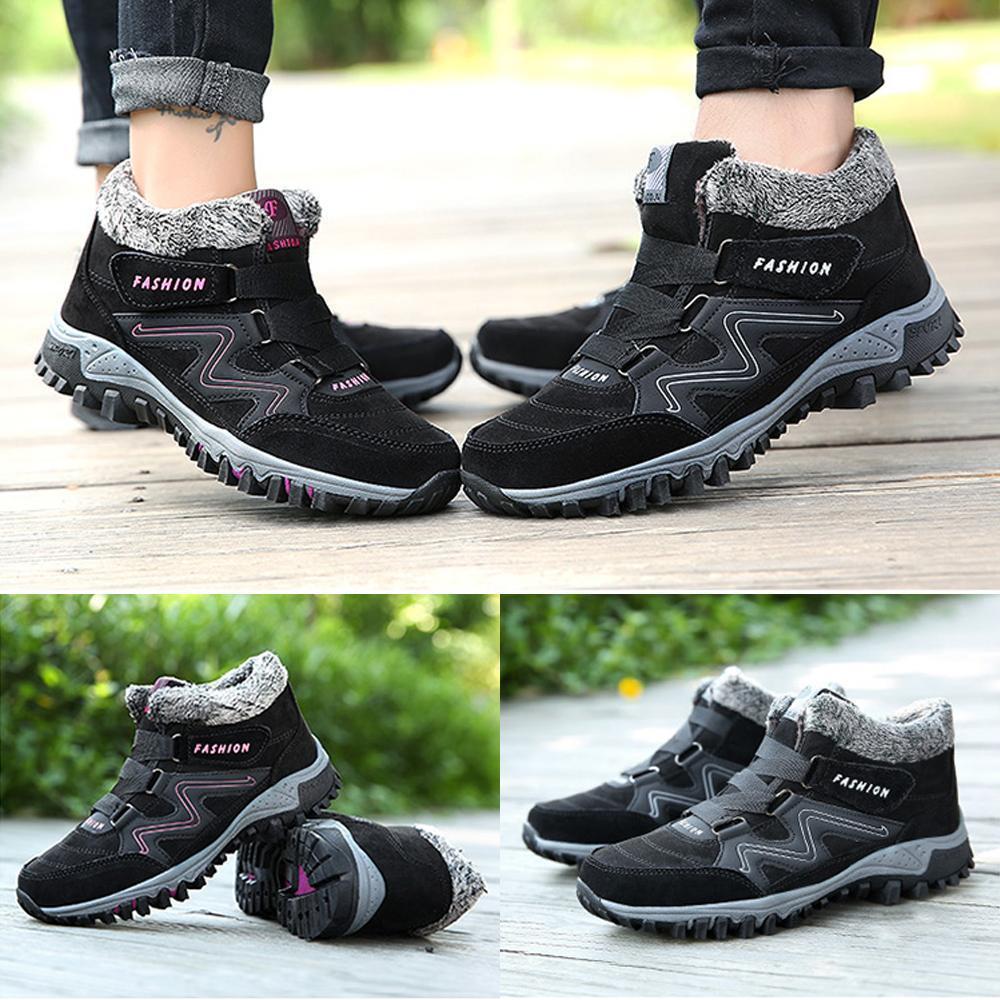 Fansgemacht Liebespaar warme Pelzfutter Schneeschuhe