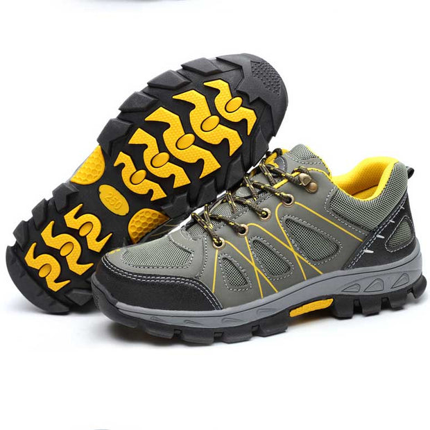 Männer Stahl Kappe Outdoor Arbeits Schuhe Casual Schutz Schuhe