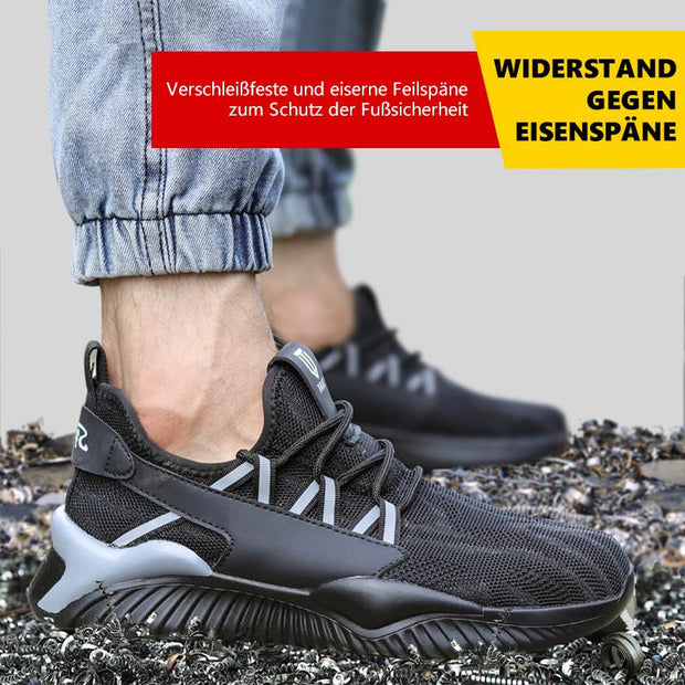 FansGemacht Rutschhemmende, rutschfeste, verschleißfeste, leichte Arbeitsschuhe
