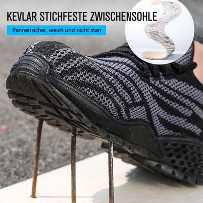 Fansgemacht Neue leichte und atmungsaktive Sicherheitsschuhe aus Stahl