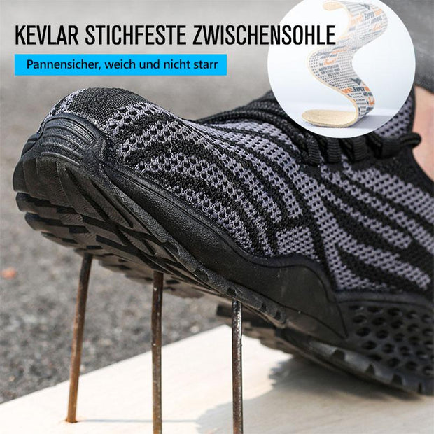 Fansgemacht Neue leichte und atmungsaktive Sicherheitsschuhe aus Stahl