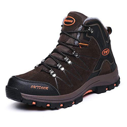 FansGemacht Winter Stiefel Herren Schnee Stiefel Wasserdichte Warm Gefütterte Knöchelstiefel Outdoor-Stiefel