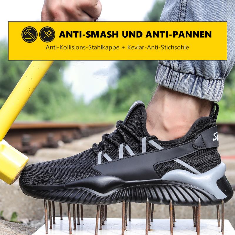 FansGemacht Rutschhemmende, rutschfeste, verschleißfeste, leichte Arbeitsschuhe
