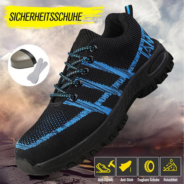 Fansgemacht Stahlkappen-Schutzschuhe gegen Schläge und Piercings im Winter