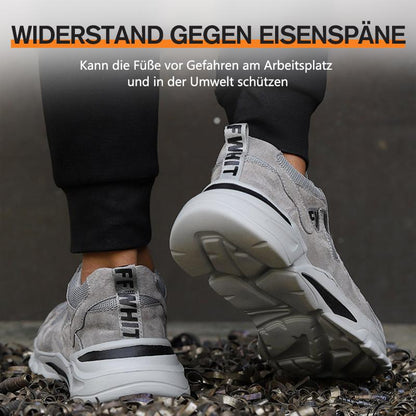 fansgemacht Herren-Sicherheitsschuhe gegen Smash und Pannenschutz