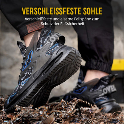 FansGemacht Neue hochwertige atmungsaktive Arbeitsschuhe mit Stahlkappe