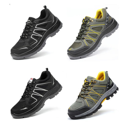 Männer Stahl Kappe Outdoor Arbeits Schuhe Casual Schutz Schuhe