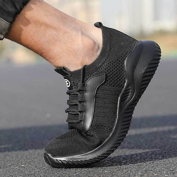 FansGemacht Stiefel Für Männer Anti-Smashing Schutz Bau Sicherheit Arbeit Turnschuhe
