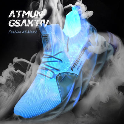 FansGemacht Modische, leichte und atmungsaktive Mesh-Laufschuhe