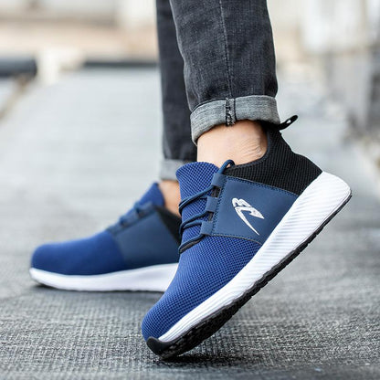 FansGemacht Anti-Smashing, atmungsaktive, leichte und modische Schutzschuhe