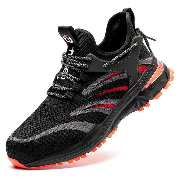 FansGemacht Superleichte atmungsaktive rutschfeste Schutzschuhe Arbeitsschuhe