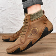 FansGemacht New Style Casual plus Baumwollschnürstiefel für Herren
