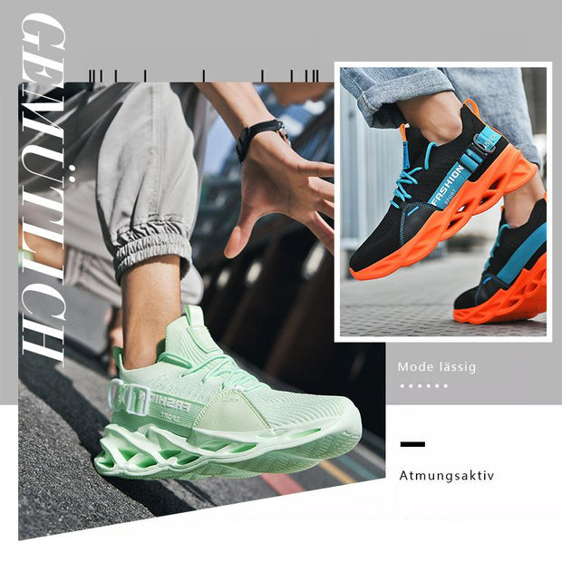 FansGemacht Modische, leichte und atmungsaktive Mesh-Laufschuhe