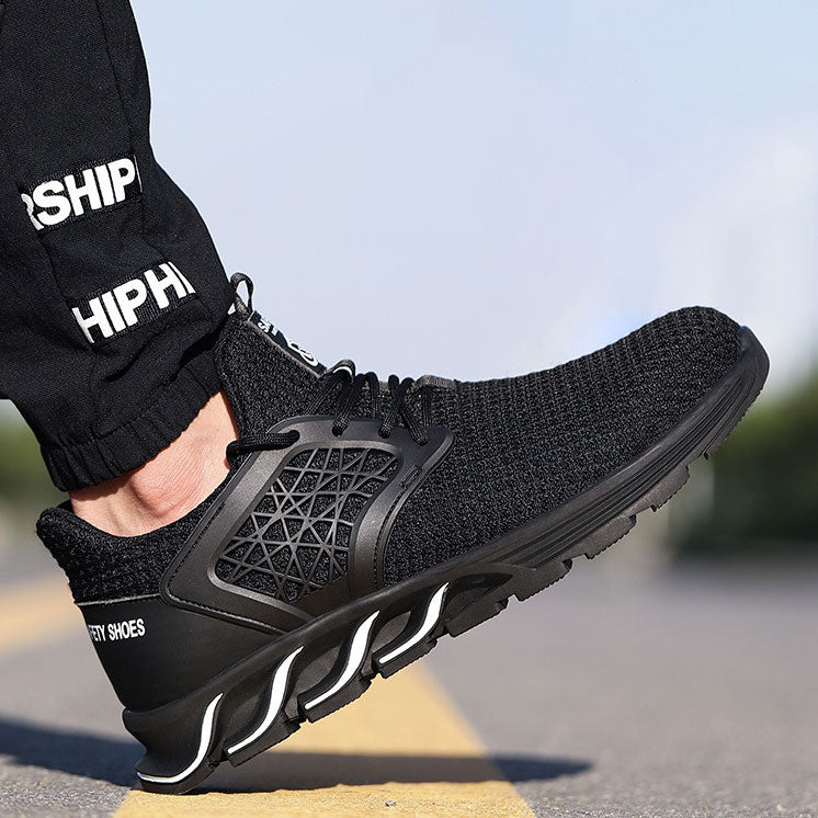FansGemacht Outdoor Männer Anti-slip Deodorant Stahl Punktion Beweis Schuhe