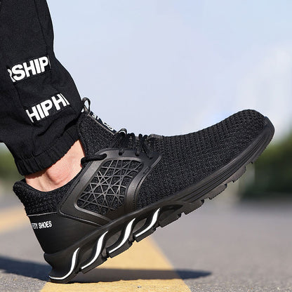 FansGemacht Outdoor Männer Anti-slip Deodorant Stahl Punktion Beweis Schuhe