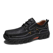 Neue Herren Freizeitschuhe wasserdicht rutschfest Wanderschuhe Lederschuhe